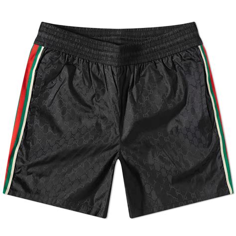 gucci inspired swim trunks